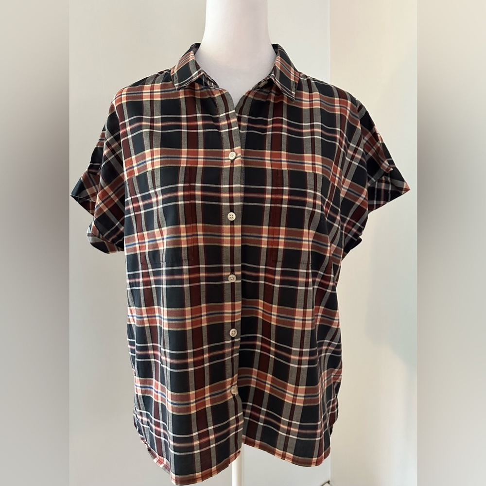 LL Bean Signature Plaid Camp Shirt ⛺️